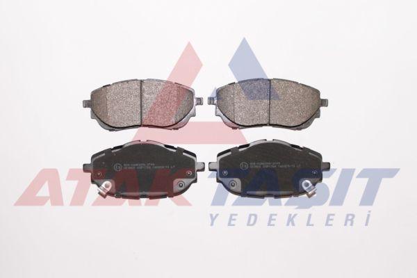 AP 05P1784 Brake Pad with Wear Indicator Front Toyota Corolla 1.6 2012-/ Corolla 1.33 2012-/ Corolla 1.4 D-4D 20 — Brake Pads