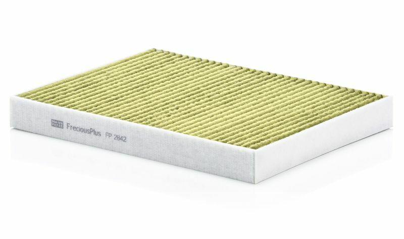 MANN FP2842 Cabin Air Filter - Antibacterial Polyphenol Air Filter — Air & Cabin Filters