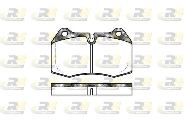 ROADHOUSE 2441.00 Brake Pad 7 Series E38 10 94-11 01 — Brake Pads