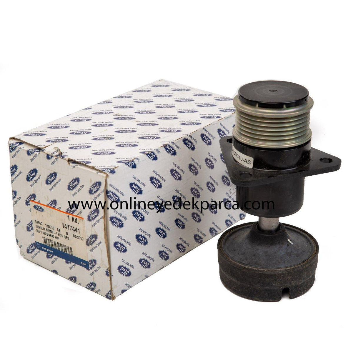 Ford Connect 2009-2013 Alternator Damper Shaft - Compatible with 1.8 TDCI — Starting & Charging