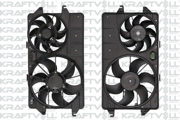 Kraftvoll 08120005 Fan Motor Complete (Pair with Fan) Ford Tourneo Connect 02-14 — Motors, Pumps & Antennas