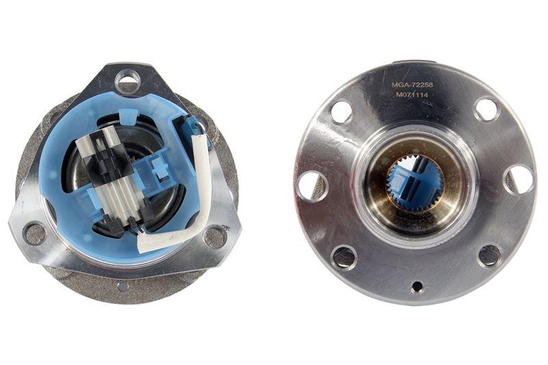 MGA 72258 Wheel Hub Front ABS LI (Opel: Astra-Zafira G 4 Lug) — Hub Assemblies