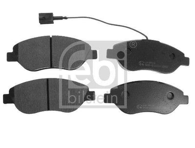 Febi Bilstein 116012 Front Brake Pad Egea Ym Bravo 1.4 1.6D 1.9D 2.0D 08 > Delta 1.4 10 > 1.6D 08 > 11 > — Brake Pads