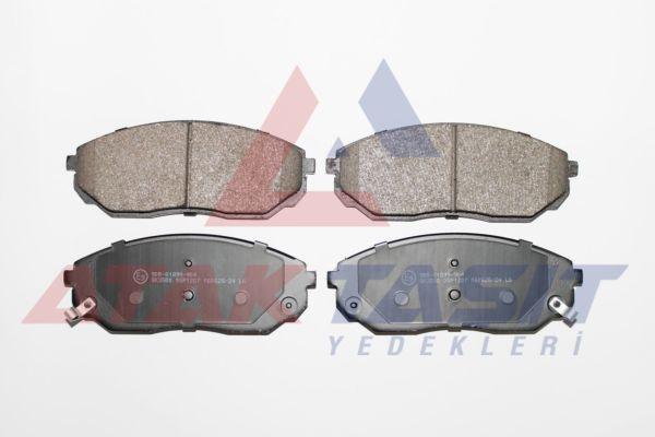 AP 05P1207 Brake Pad Front with Wear Indicator Kia Sorento I (Jc) 2.4i 2002-2009 / Kia Sorento I (Jc) 2.5 CRDi 2002-2009