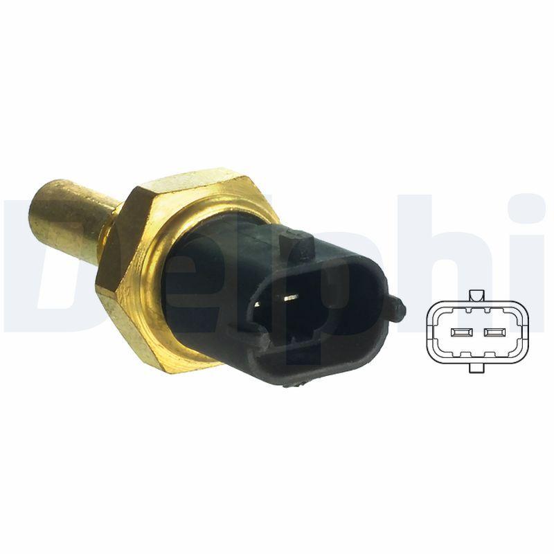Delphi TS10340 Temperature Sensor Astra G/H Vectra B/C Zafira B Doblo Bravo 1.6 Z16XE/Z16XER — Temperature Sensors & Switches