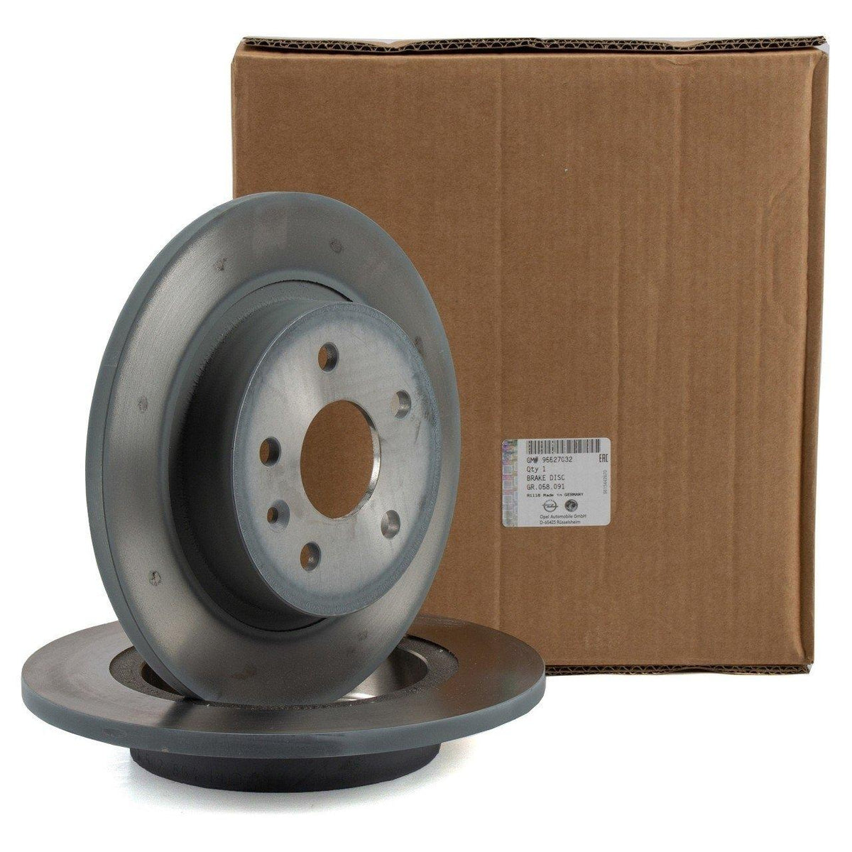 Opel Mokka Rear Brake Disc Set — Brake Rotors & Drums