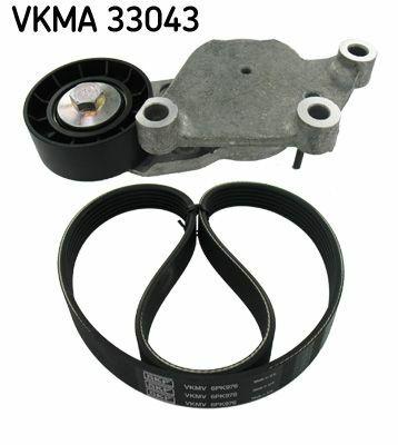 SKF VKMA33043 V Belt Kit - Compatible with Fiesta, Focus, C-Max — Belts