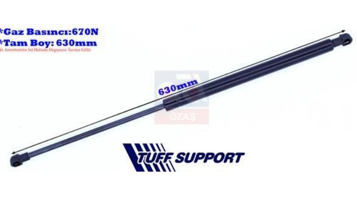 TUFFSUPPORT 611530 Trunk Gas Strut Partner Tepee / Berlingo III 08-Berlingo 04 > 08 — Support Rods & Struts