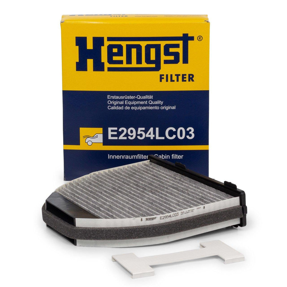 Hengst E2954LC03 Mercedes Benz GLK Series X204 Body with Carbon Cabin Air Filter W204-207-212-218 Bm 07 — Air & Cabin Filters