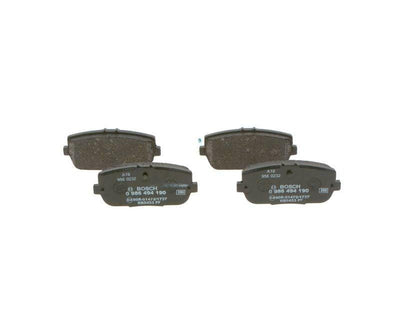 BOSCH 0986494190 - High-Performance Rear Brake Pads for Mazda MX5 (1.8, 2.0) & Fiat 124 Spider (1.4)