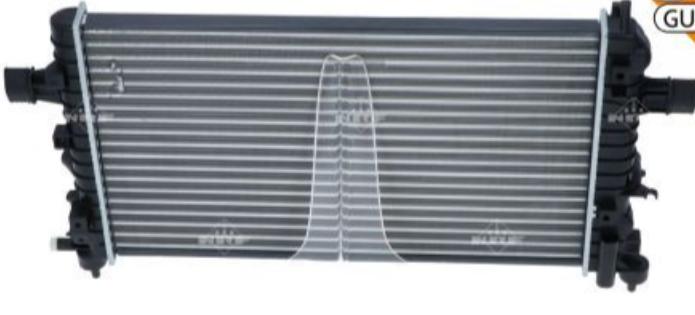 NRF 53442A Motor Water Radiator Mechanical Astra H/Zafira B 1.6 Z16XEP/Z16XER/A16XER — Radiators & Fans