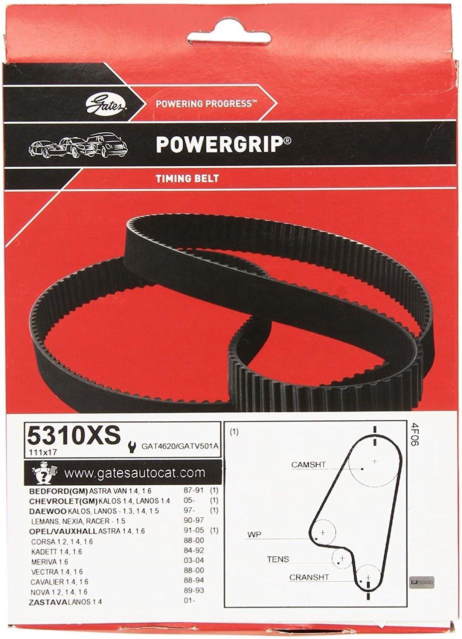 Gates 5310XS Timing Belt for Opel Astra F 1.4-1.6 8 Valve — Belts