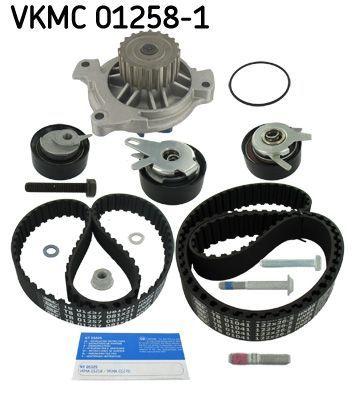 SKF VKMC01258-1 Timing Belt Set - VW T4 2.5 TDI with Water Pump — Water Pump & Thermostat