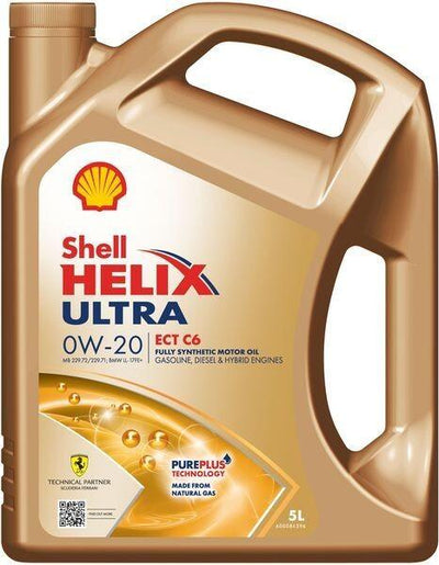 Shell 550074671 Helix Ultra ECT C6 0W/20 5 Litre