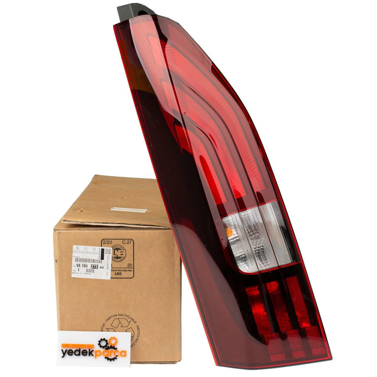 PSA 9819427380 Rear Left Tail Lamp Peugeot Partner K9 / Rifter / Combo-E 2018> Genuine — Tail, Signal & Reflectors