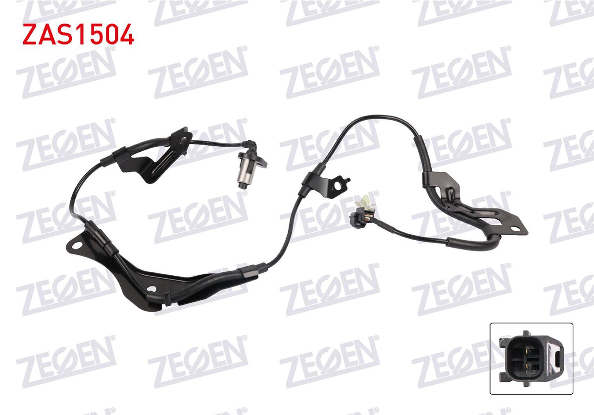 Zegen ZAS1504 ABS Sensor Front Left Mitsubishi Triton L200 2014 — Brake Sensors & ABS