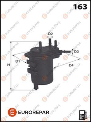Eurorepar E148084 Fuel Filter Clio / Kango / Micra / Note / Juke 1.5 dCi 03 — Fuel Delivery