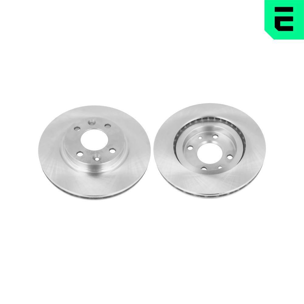 Optimal BS9154C Brake Disc Front Air Grooved 258-4 Renault Clio IV Symbol II III 11-Dacia Logan I — Brake Rotors & Drums