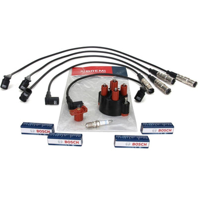 Mercedes W124 Body 230E Ignition System Parts Spark Plug Cable Set Spark Plug Set Distributo — Auto Parts Hall, Coils & Plugs
