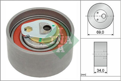 INA 531050510 Timing Bearing Fiat Ducato 2.3 JTD 02-06