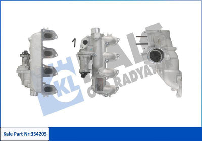 Kale 354205 EGR Intake Manıfoldlu Ford C Max 05<07 Focus II Galaxy 06<15 Connect 03-14 1.8Tdci