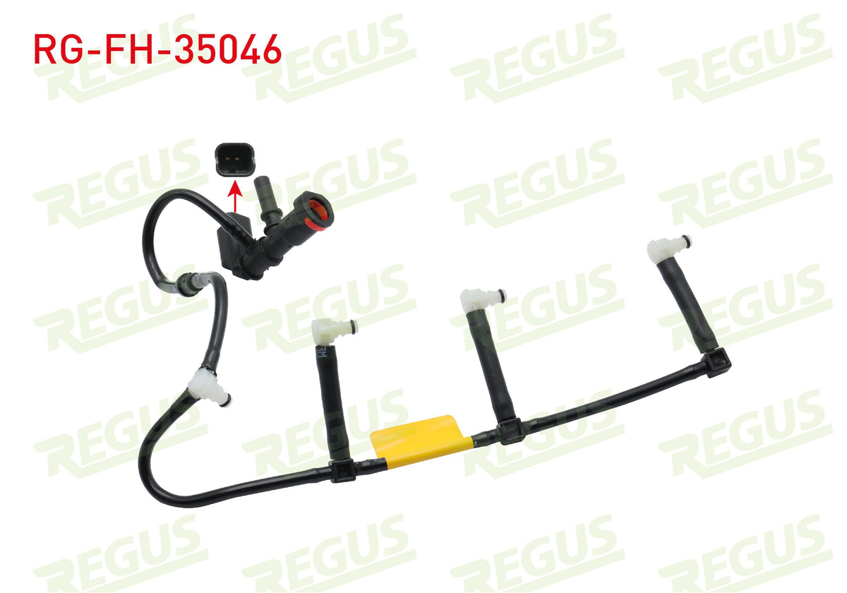 REGUS RG-FH-35046 Fuel Geri Return Pipe Megane III / Fluence 1.5 dCi