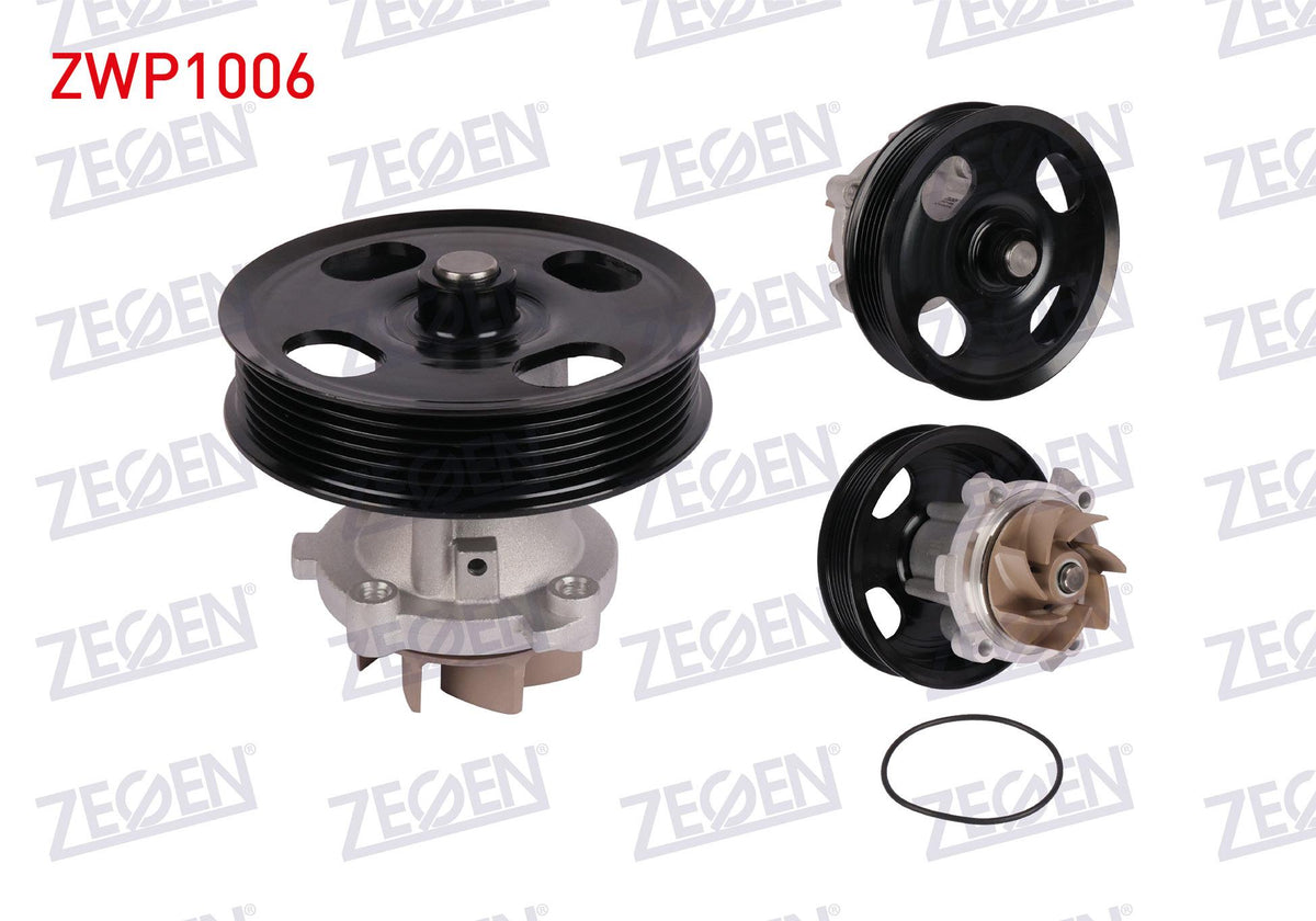 Zegen ZWP1006 Water Pump Linea 1.3 Mjt 2007-/ Doblo 1.3 Mjt 2001-2010 / Doblo 1.3 Mjt 2010-/ Linea — Water Pump & Thermostat