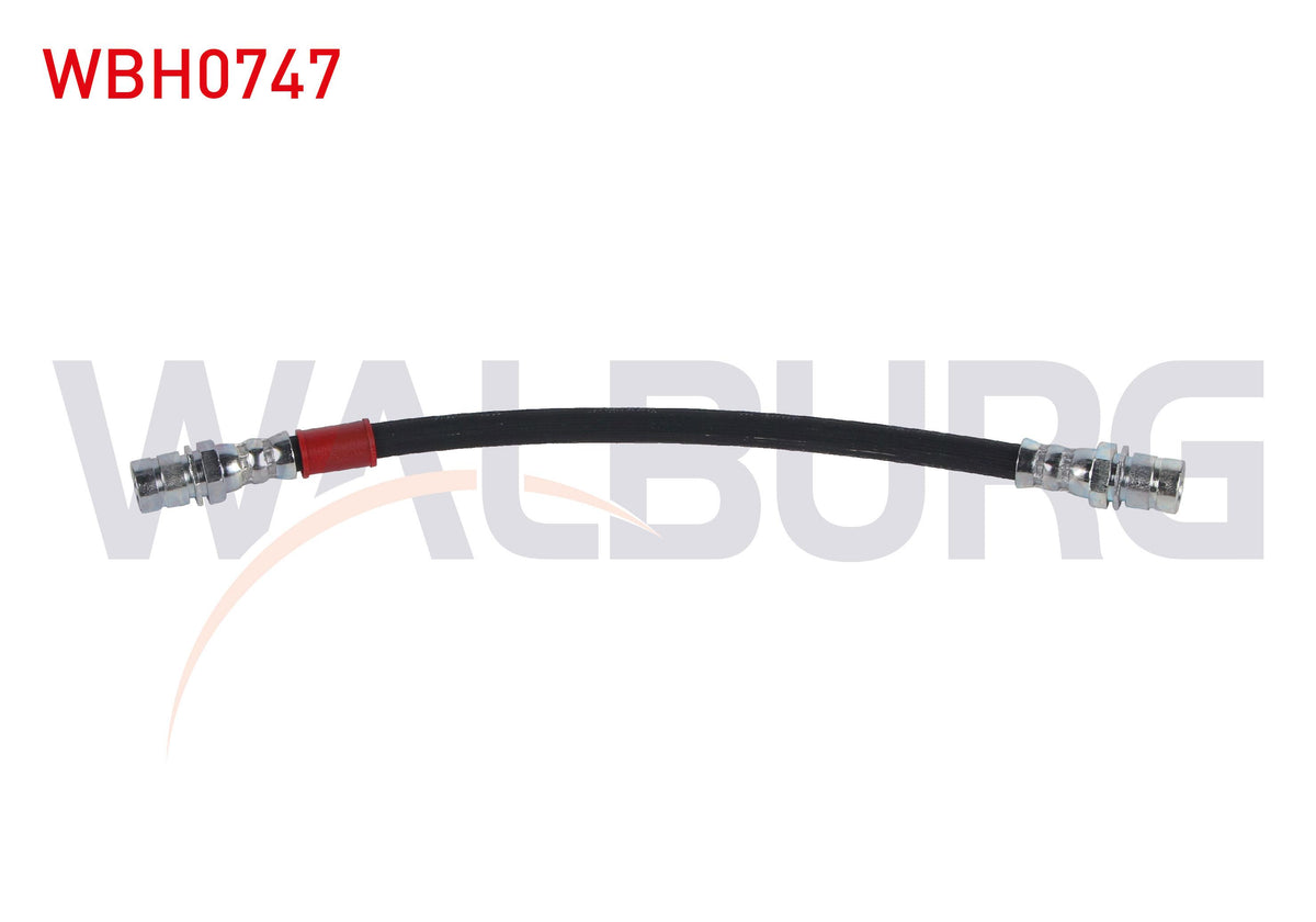 WALBURG WBH0747 Brake Hose Rear Left-Right 240mm Chevrolet Aveo (T300) 2011-2014 — Brake Hydraulics