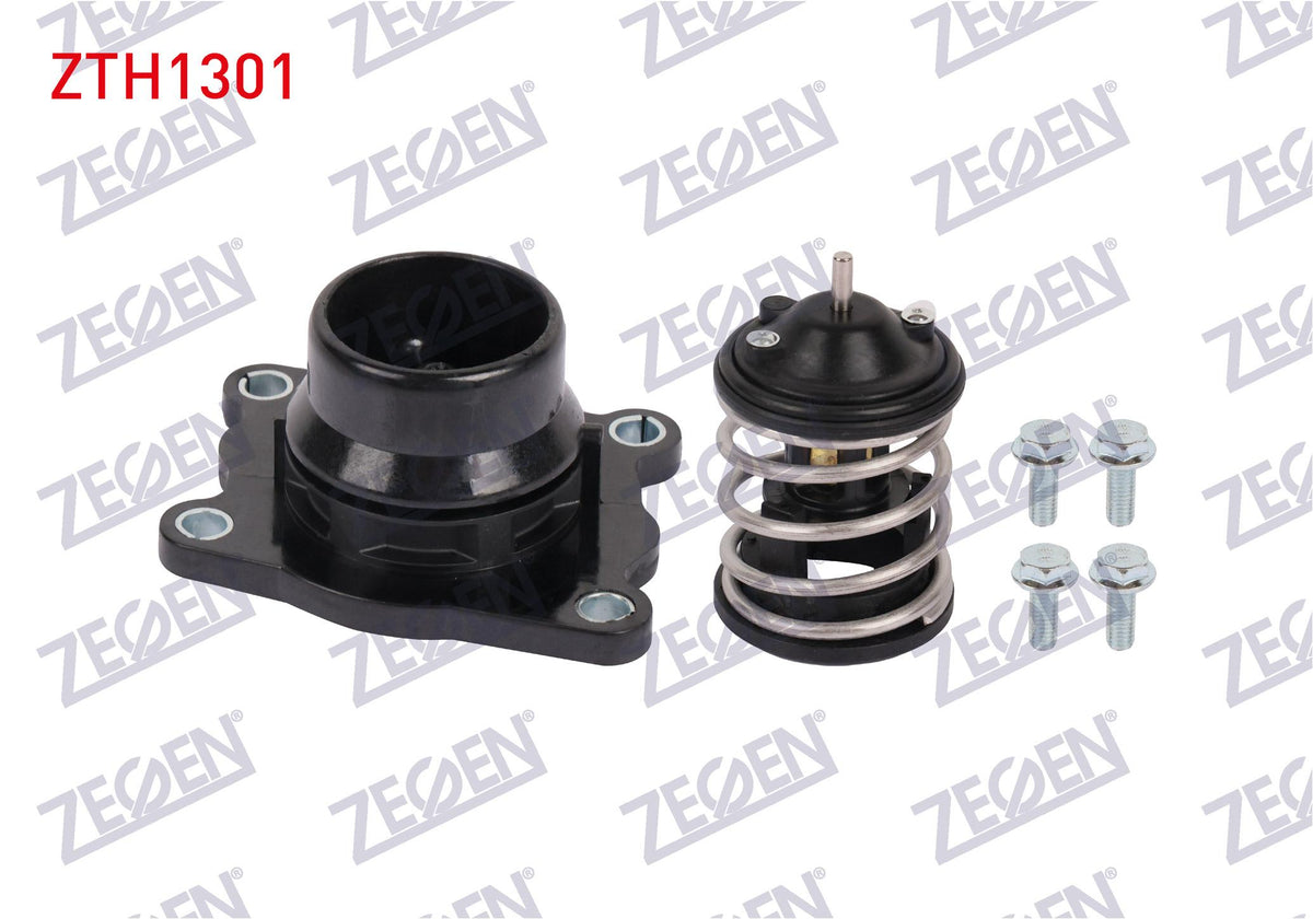 Zegen ZTH1301 Thermostat Single 87C BMW 1 Series E81 116D 08-12 / 3 Series E90 320D 04-11 / 5 Serie — Water Pump & Thermostat