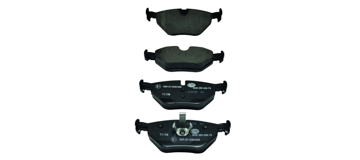 Hella 8DB355008-761 Rear Brake Pad BMW E46 E85 — Brake Pads