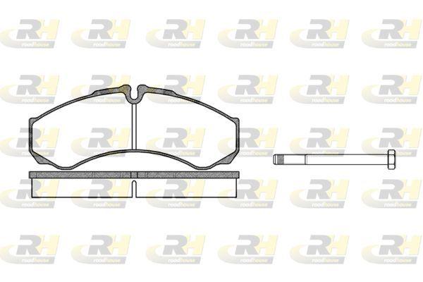 ROADHOUSE 2651.00 Brake Pad Daily II 05 99-04 06 — Brake Pads
