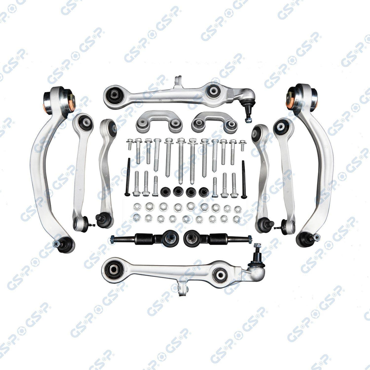 GSP S990001SK Front Lower Set Kit (Bolt Ve Nut) A4 A6 Passat 96 > 05 Ahl Anb Aeb Adr Ahh Afn Aml Arg Akn — Fasteners & Clips