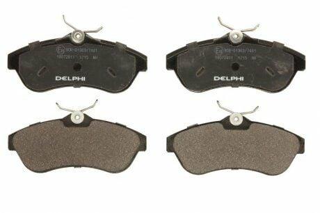 Delphi Front Brake Pad for Citroen C3 — Brake Pads