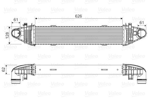 VALEO Turbo Radiator (Intercooler) - Fits 09-C Series (W204/S204) & E Series (W212/S212) — Radiators & Fans