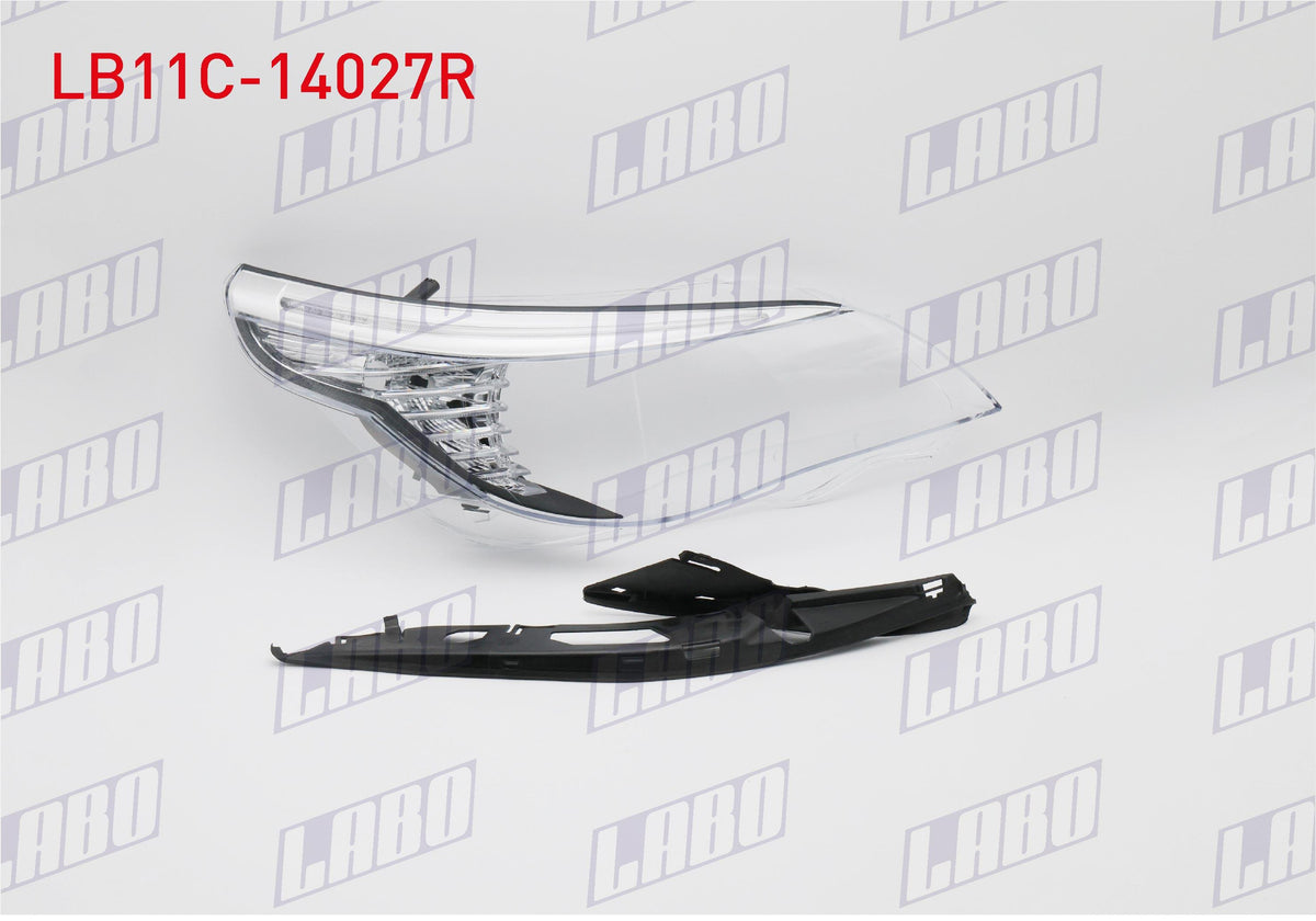 LABO LB11C-14027R Headlight Glass Right (Smoke Xenon with Turn Signal with Gasket) BMW 5 Series ( — Tail, Signal & Reflectors