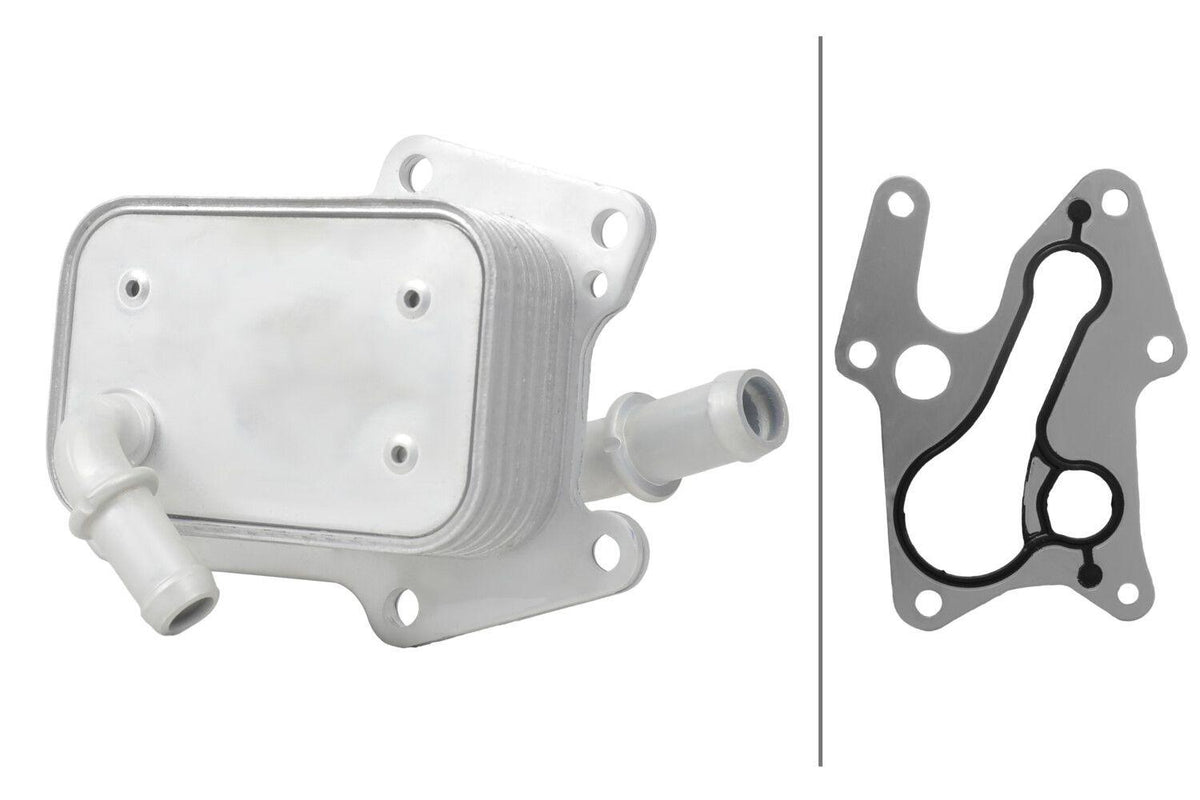 Hella 8MO366360-641 Oil Cooler (M274) X204 13 > 15 W204 08 > 14 W205 14 > W212 13 > 16 W213 16 > — Oil System