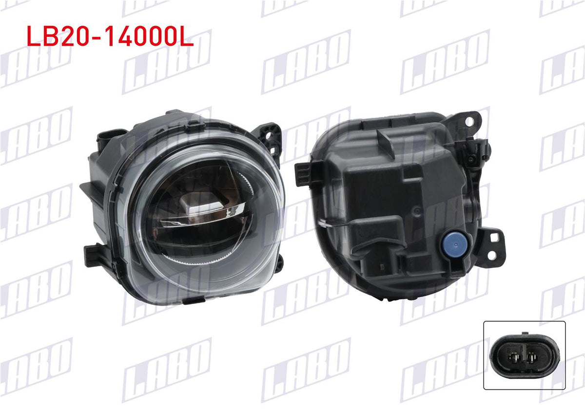 LABO LB20-14000L Fog Lamp Left LED BMW 5 Series F10 LCI / F18 LCI 2014-/ F07 Gt / F07 Gt LCI 2009 — Tail, Signal & Reflectors