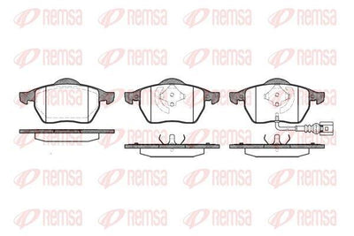 REMSA 0390.41 Brake Pad — Brake Pads