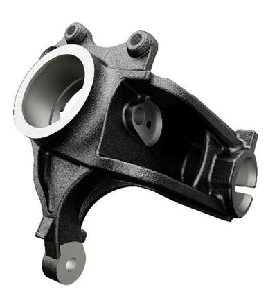 Bitapart BPE142001 Axle Carrier + Disc Ve Caliper Left 207 | 1 Piece