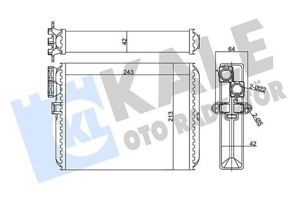 KALE Radiator Replacement for Volvo S60 S80 V70 XC70 XC90 — Radiators & Fans