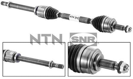 SNR DK55100 Right Front Axle Complete Kangoo III 08-Citan 12-(Ic Freze:27 Outer Freze:26 Length:92 — Axles, CV Joints & Boots