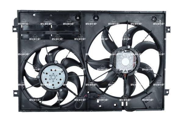NRF 47941 Fan Motor with Shroud Kit Yeti Tiguan Golf VI CC Caddy — Motors, Pumps & Antennas