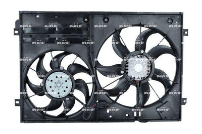 NRF 47941 Fan Motor with Shroud Kit Yeti Tiguan Golf VI CC Caddy — Motors, Pumps & Antennas