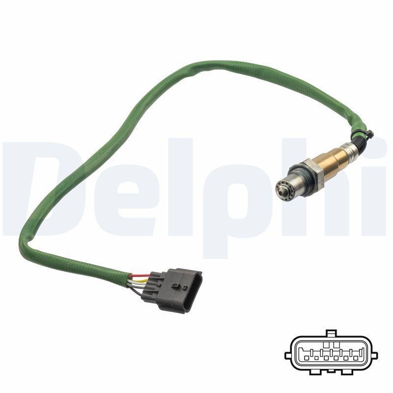 Delphi Lambda Sensor - Compatible with Clio IV, Megane IV and 3 more models — Oxygen & Air-Fuel