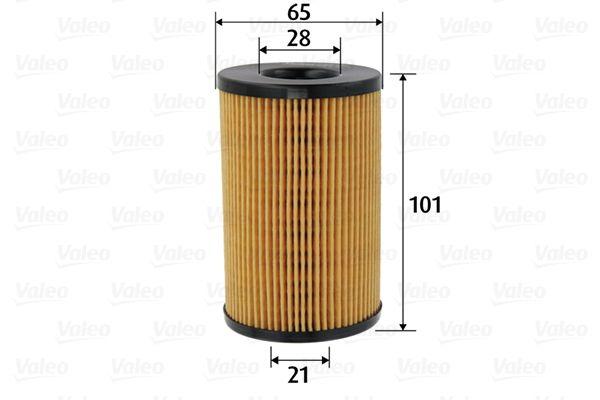 Valeo 586590 Oil Filter VW Caddy/Golf/Jetta/Passat/Crafter/Polo 1.6-2.0 09- — Oil Filters