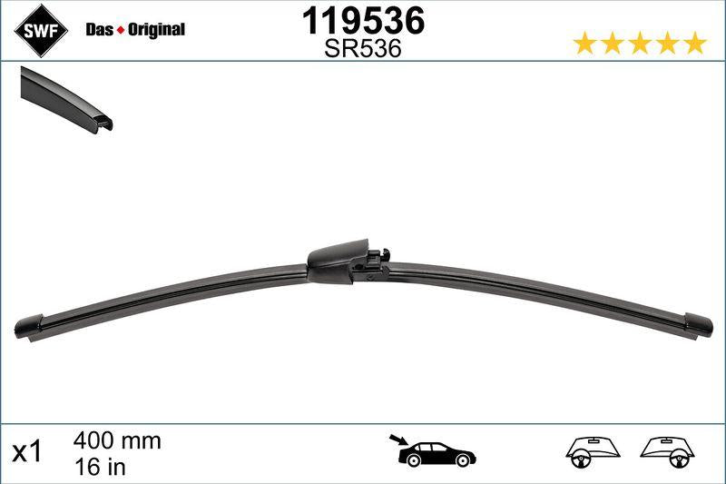 Valeo 119536 BMW G07 X7 Rear Wiper 40 Cm 61627474264 — Wipers