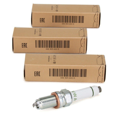 VAG 04E905602 Seat Leon 1.0 TSI Spark Plug Set Volkswagen Polo 6 2018 Skoda Rapid Set — Coils & Plugs