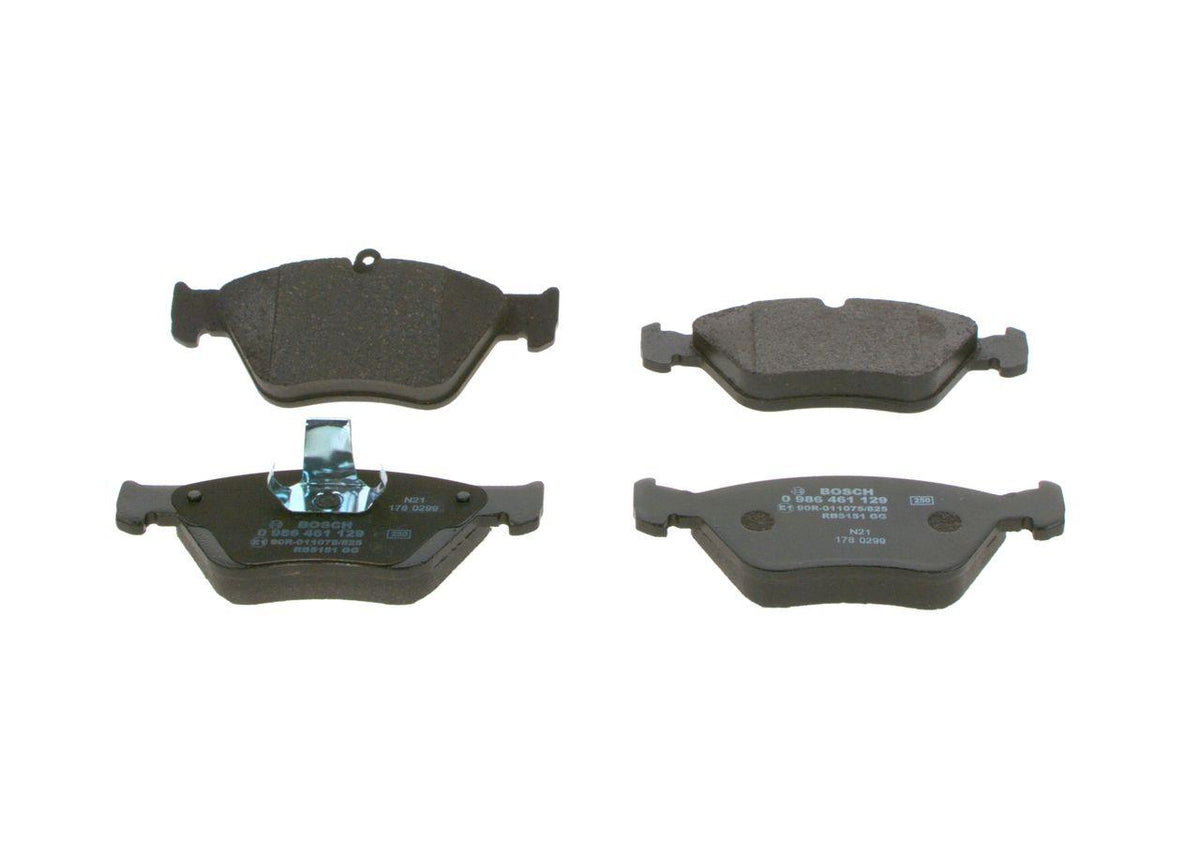 Bosch 0986461129 Front Brake Pad Omega B 2.0 Vectra A 2.0 — Brake Pads