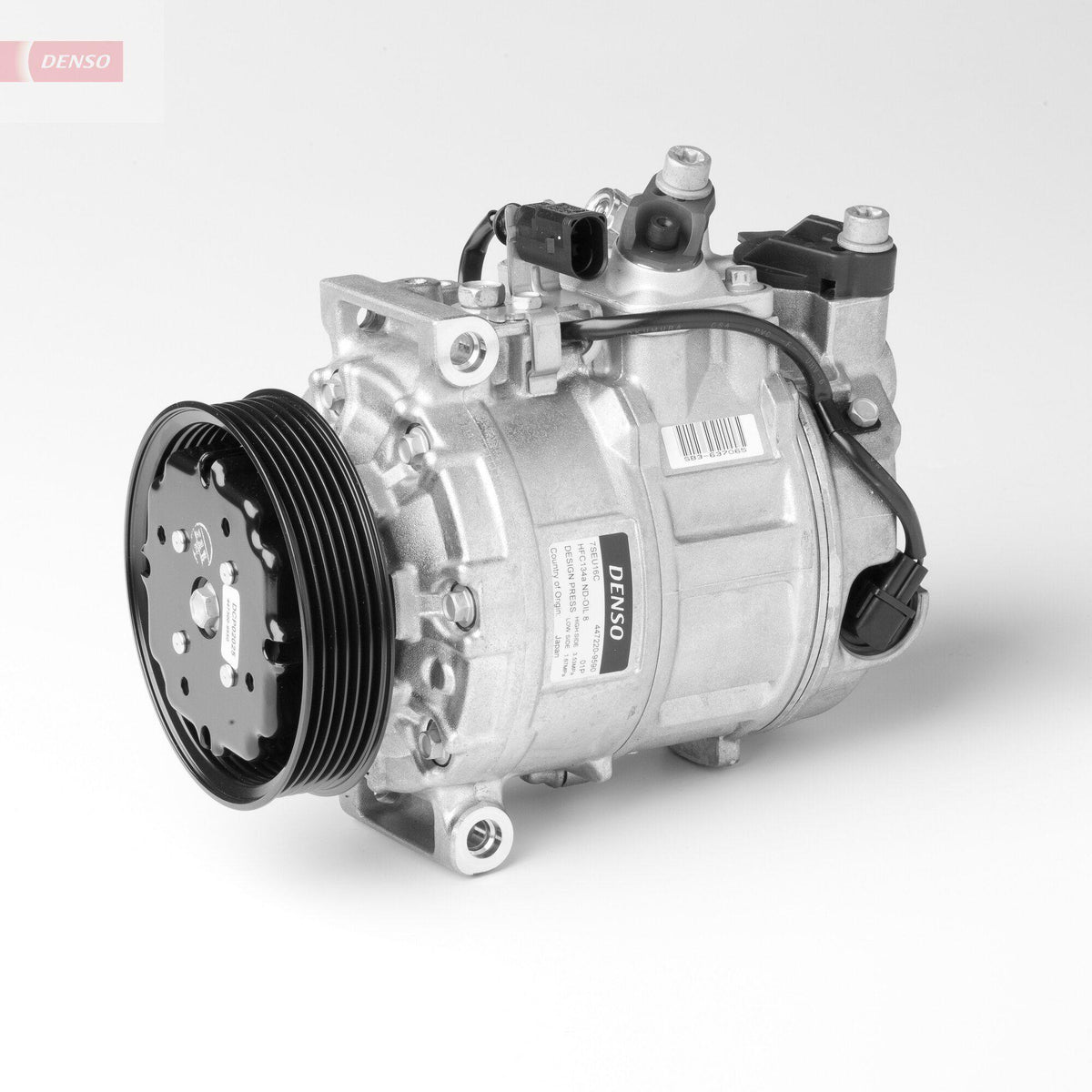 Denso DCP02025 A/C Compressor VW: Audi A4 6Pk-V-Belt Pulley — Belts