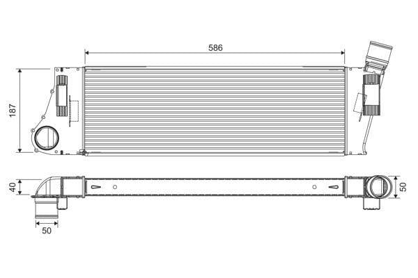VALEO Turbo Intercooler for 2003 Megane II 1.5 dCi & 1.9 dCi - Quality Air Cooling — Turbo & Supercharger